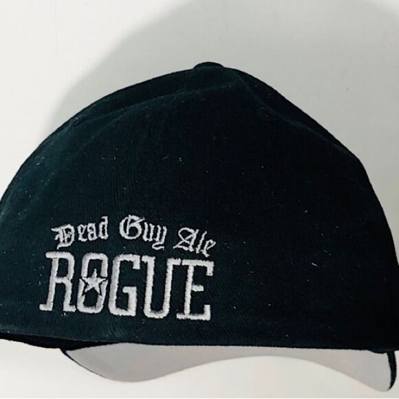 ROGUE Dead Guy Ale Co., black adjustable Flexfit Cap/Hat size L/XL - Picture 6 of 8